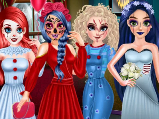 Princess Halloween Party Prep - game thumbnail image