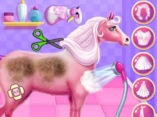 Princess Horse Caring - game thumbnail image