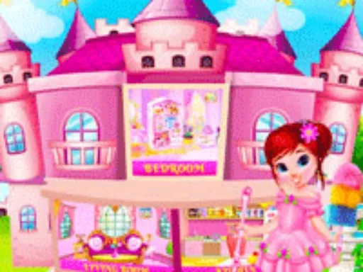 Princess House Cleaning Game - game thumbnail image