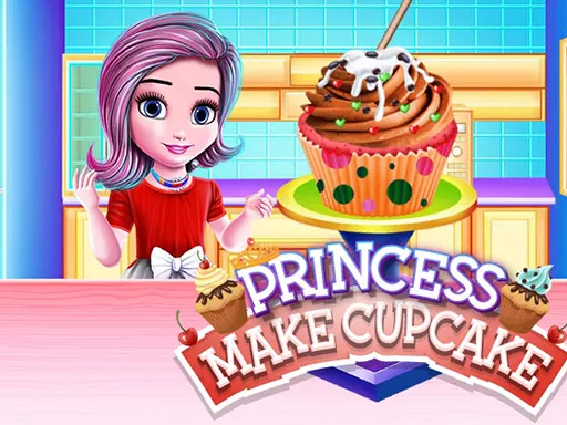 Princess Make Cup Cake - game thumbnail image