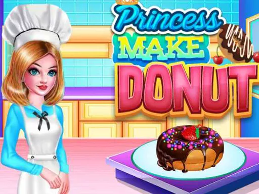 Princess Make Donut - game thumbnail image