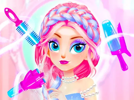 Princess Makeup Hair Salon game thumbnail image