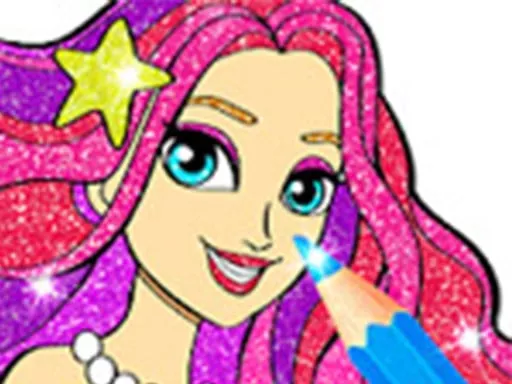 Princess Mermaid Coloring Game - game thumbnail image