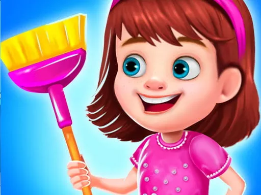 Princess Messy House Cleaning - game thumbnail image