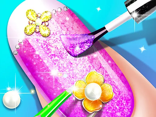 Princess Nail Makeup Salon - game thumbnail image