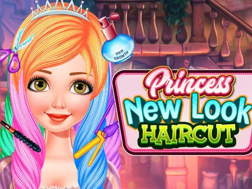 PRINCESS NEW LOOK HAIRCUT - game thumbnail image