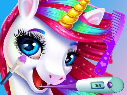 Princess Pony Beauty Makeover: Unicorn Salon - game thumbnail image