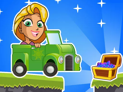 Princess Rapunzel Car Racing Adventure - game thumbnail image