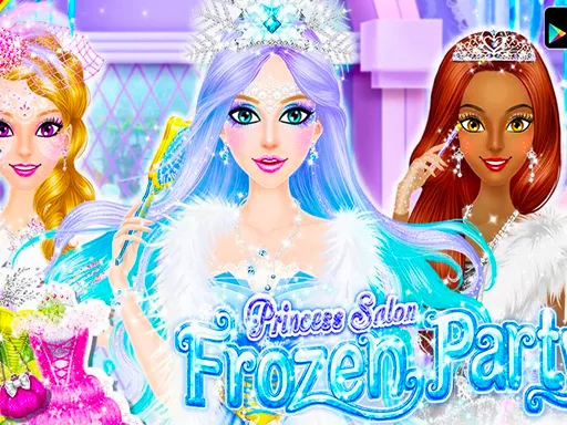 Princess Salon: Frozen Party Princess  - game thumbnail image