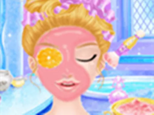 Princess Salon Frozen Party - game thumbnail image