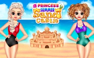 Princess Summer Sand Castle - game thumbnail image