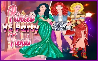 Princess vs Party Trends - game thumbnail image