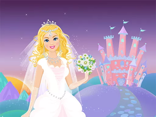 Princess Wedding Dress Up Game - game thumbnail image