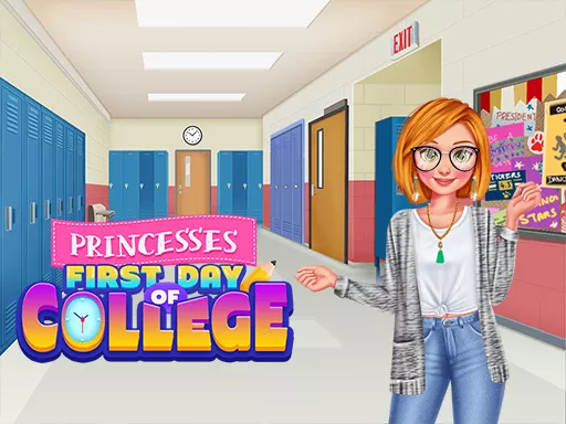 Princesses First Days Of College  - game thumbnail image
