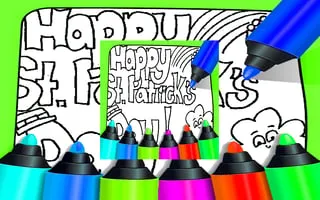 Printable St Patricks Day Coloring Pages - game thumbnail image
