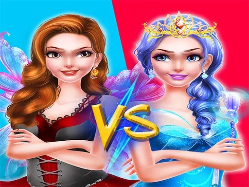 Pro Fairy Princess Dress Up VS Witch Makeup - game thumbnail image