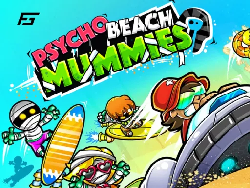 Psycho Beach Mummies - game thumbnail image
