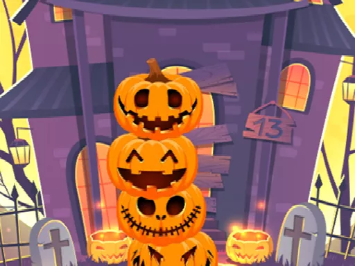 Pumpkin tower halloween - game thumbnail image
