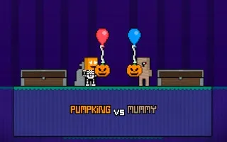 Pumpking vs Mummy - game thumbnail image