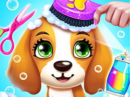Puppy Friends Pet Dog Salon - game thumbnail image