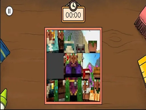 Puzzle Minecraft - game thumbnail image