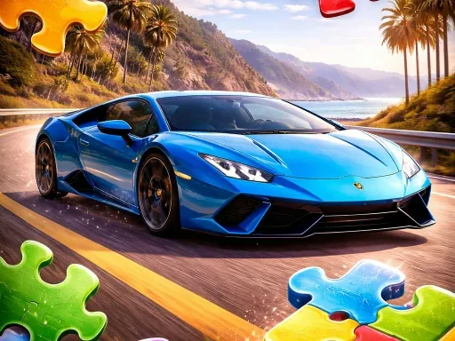 Racing Cars Puzzle Time - game thumbnail image
