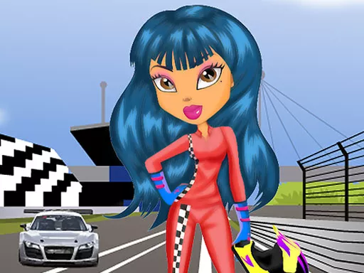 Racing Girl Dressup - game thumbnail image