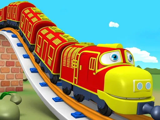 RACING TRAIN 3D GAME - game thumbnail image