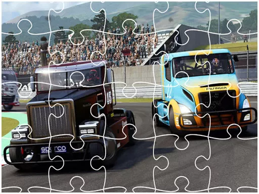 Racing Trucks Jigsaw - game thumbnail image