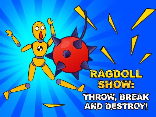 Ragdoll Show: Throw, Break and Destroy! - game thumbnail image