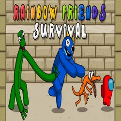 Rainbow Friends Among Survival Adventures - game thumbnail image