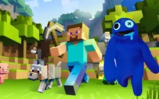 Rainbow Friends Minecraft Hidden Skibidi - game thumbnail image