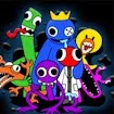 Rainbow Friends Sliding Puzzle game thumbnail image