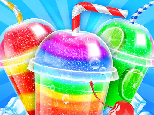 Rainbow Frozen Slushy Truck - game thumbnail image