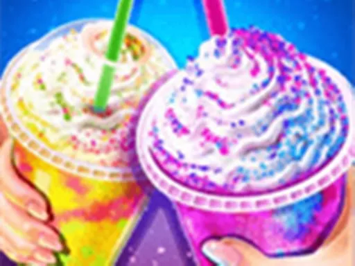 Rainbow Ice Cream - Sweet Frozen Food - game thumbnail image