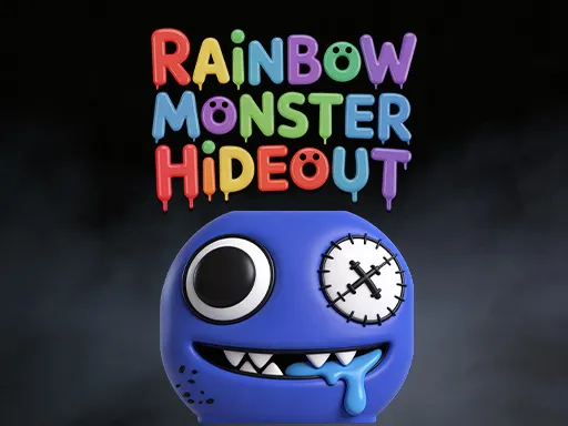 Rainbow Monster Hideout 3D - game thumbnail image