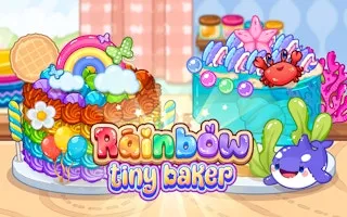 Rainbow Tiny Baker - game thumbnail image