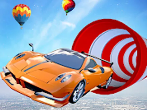 	 Ramp Car Stunts - Car Games - game thumbnail image
