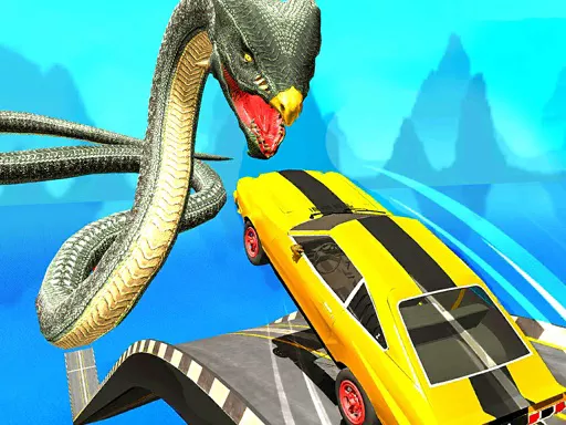 Ramp Car Stunts Racing Mega Ramp Stunt Car Game - game thumbnail image