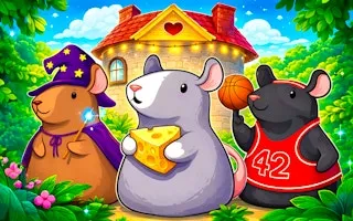 Rat's House - Nonogram - game thumbnail image