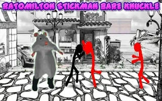 Ratomilton Stickman Bare Knuckle - game thumbnail image