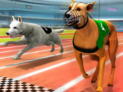 Real Dog Racing Simulator 3D - game thumbnail image