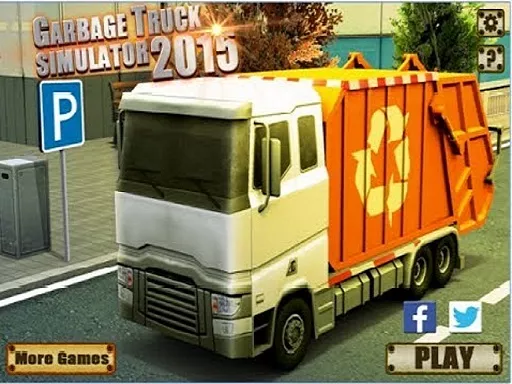 Real Garbage truck - game thumbnail image