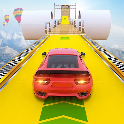 Real Impossible Sky Tracks Car Driving game thumbnail image
