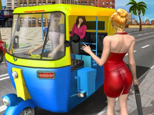 Real Rickshaw Drive - game thumbnail image
