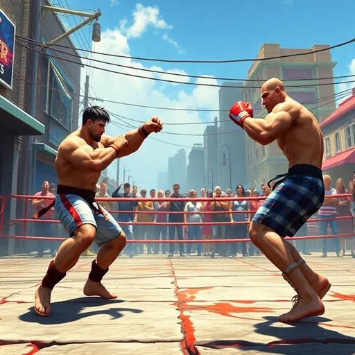 Real Street Fighter 3D game thumbnail image