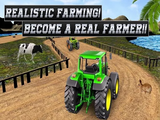 Real Tractor Farming Simulator : Heavy Duty Tractor - game thumbnail image