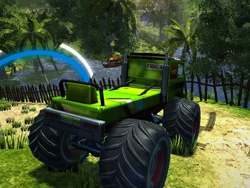 Realistic Monster Truck Offroad Simulator - game thumbnail image