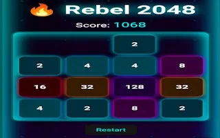 Rebel 2048 - game thumbnail image