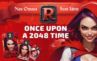 Red 2048 - game thumbnail image